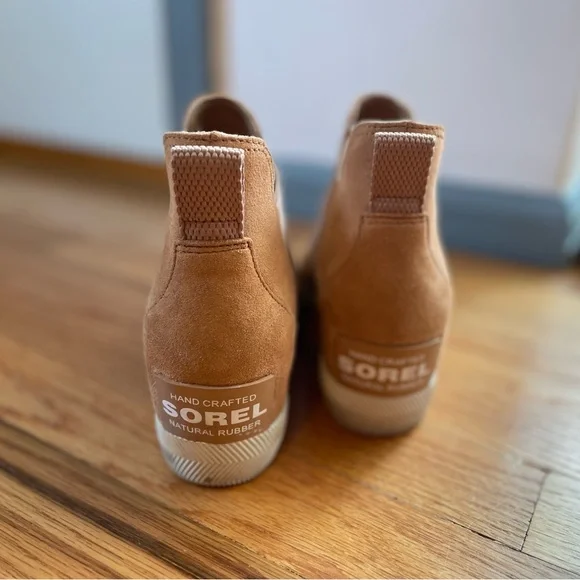 SOREL Out and About Wedge Slip-On Sneakers - Picture 3 of 4